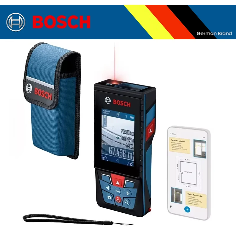 

Лазерная рулетка Bosch, профессиональный дальномер, оптический дальномер, точное геодезическое оборудование 30-50 м