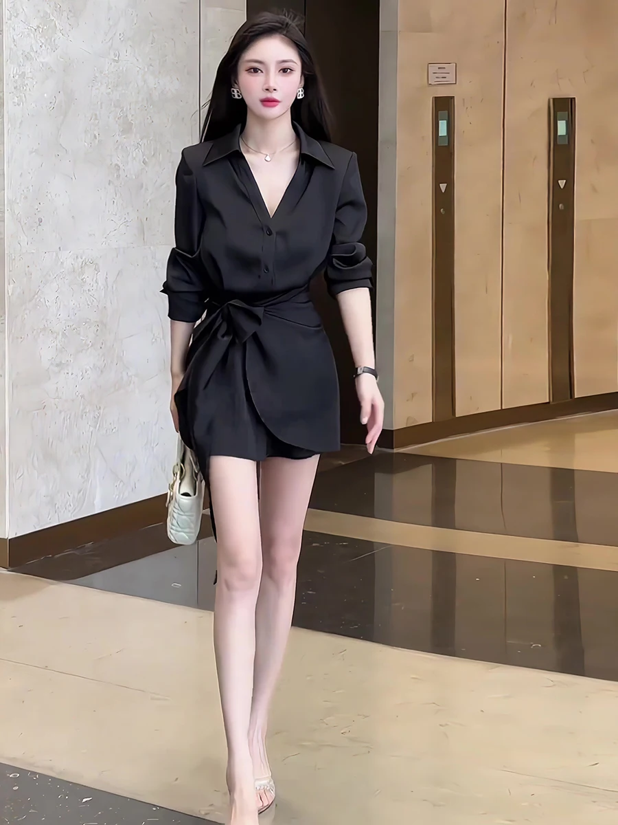 

Ele Bla Women's Suit Set Spring 2026 New Arrival High-End Feel Small Size Super ular Clete Faion Ensemble