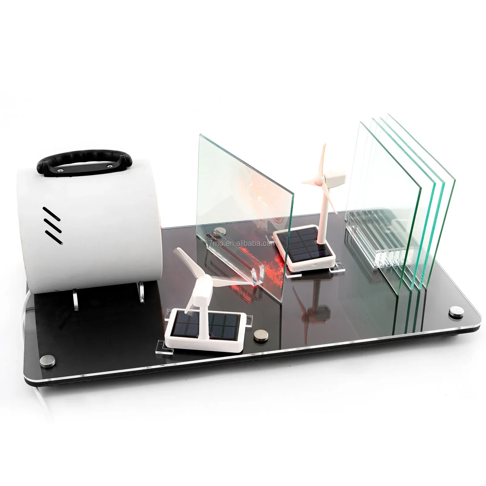 2025/7mo Professional Solar Film Transmission Meter Testing Machine Window Film Heat Rejection Testing Demonstration Kit