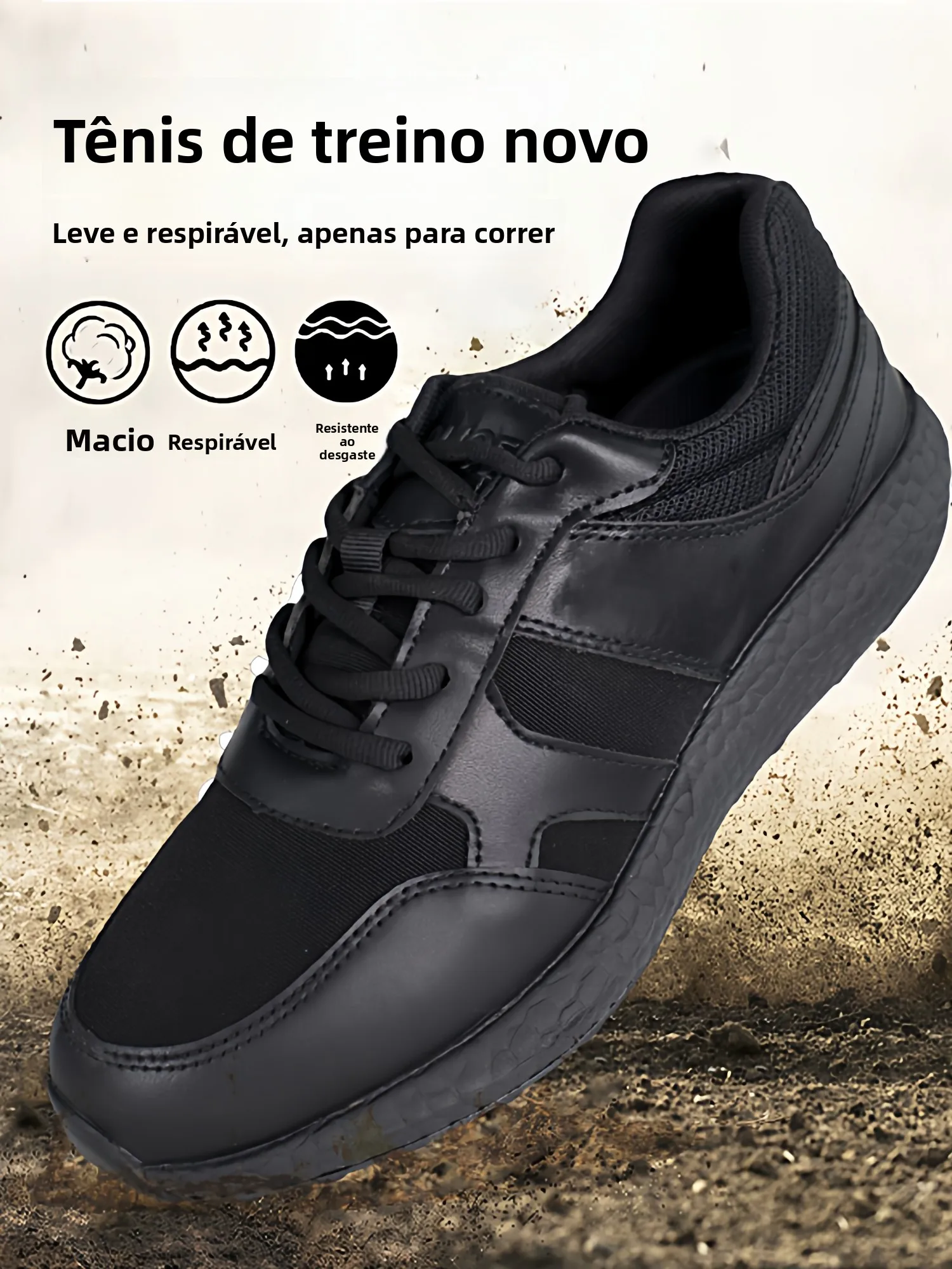 new-style-men's-tactical-training-commuting-shoes-black-mesh-sports-running-military-boot-outdoor-physical-fitness-shoes