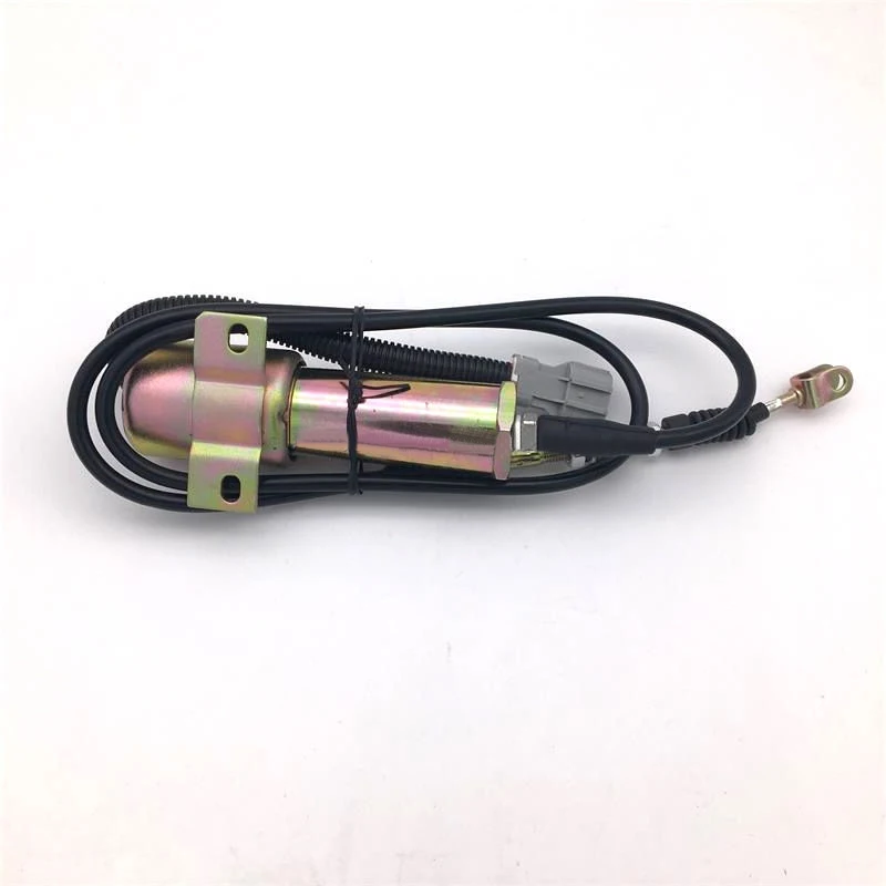 Excavator Stop Solenoid 11N6-66030-24 shut off Solenoid 24V R210 R215 DH220-5
