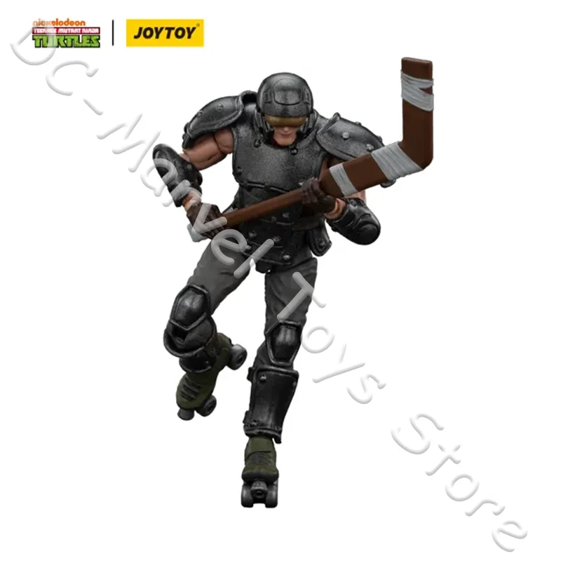 In Voorraad JOYTOY 1/18 TMNT-Casey Jones Anime Figuur Beweegbaarheid Model Ornament Figrine Standbeeld Custom Gift Speelgoed