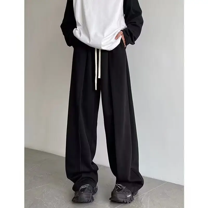 Men's Bla Loose Str…