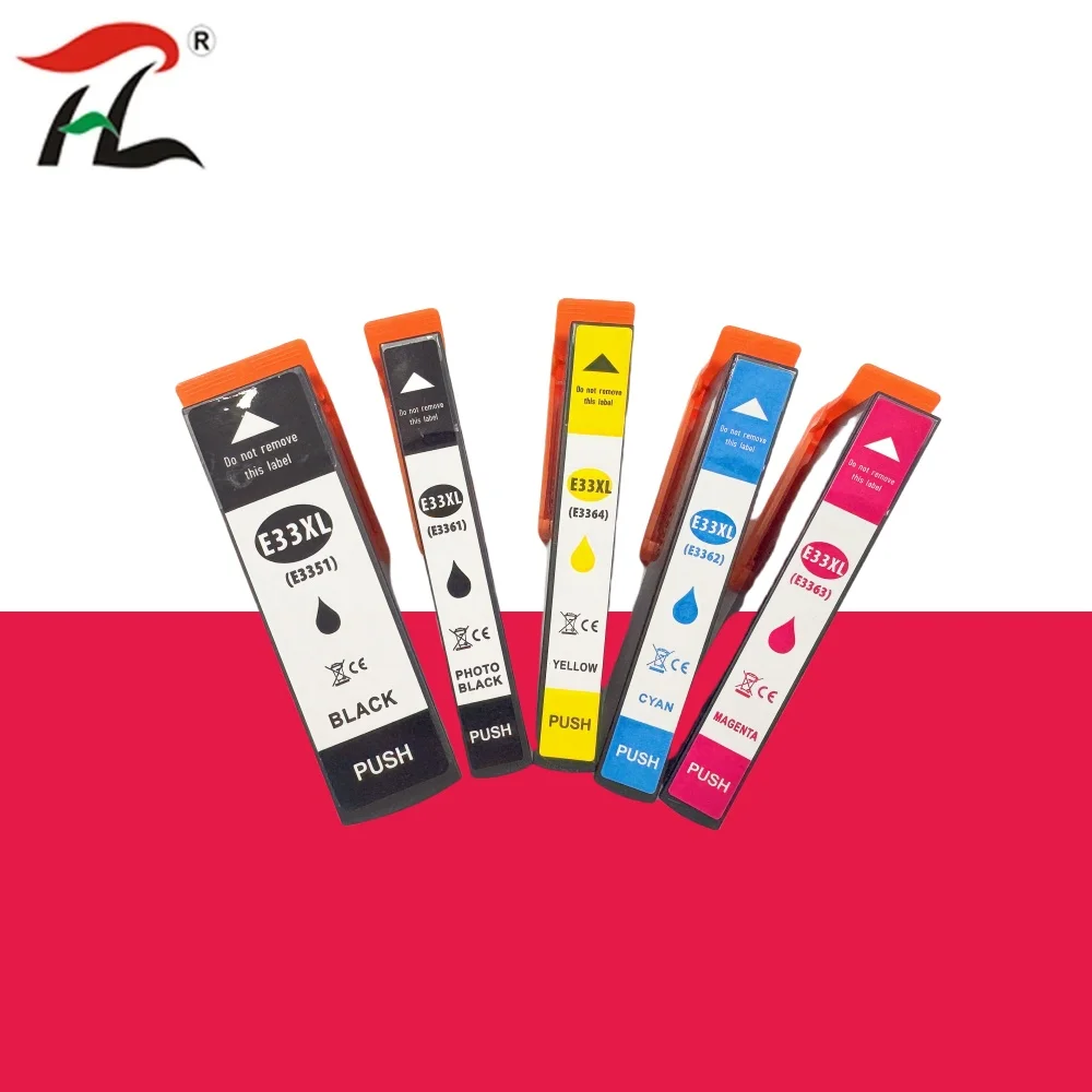 Voor Epson 33XL T3351 T3361 - T3364 Compatibele Inkt Cartridge XP-530 XP-630 XP-635 XP-830 XP-540 XP-640 XP-645 XP-900 Printer Inkt