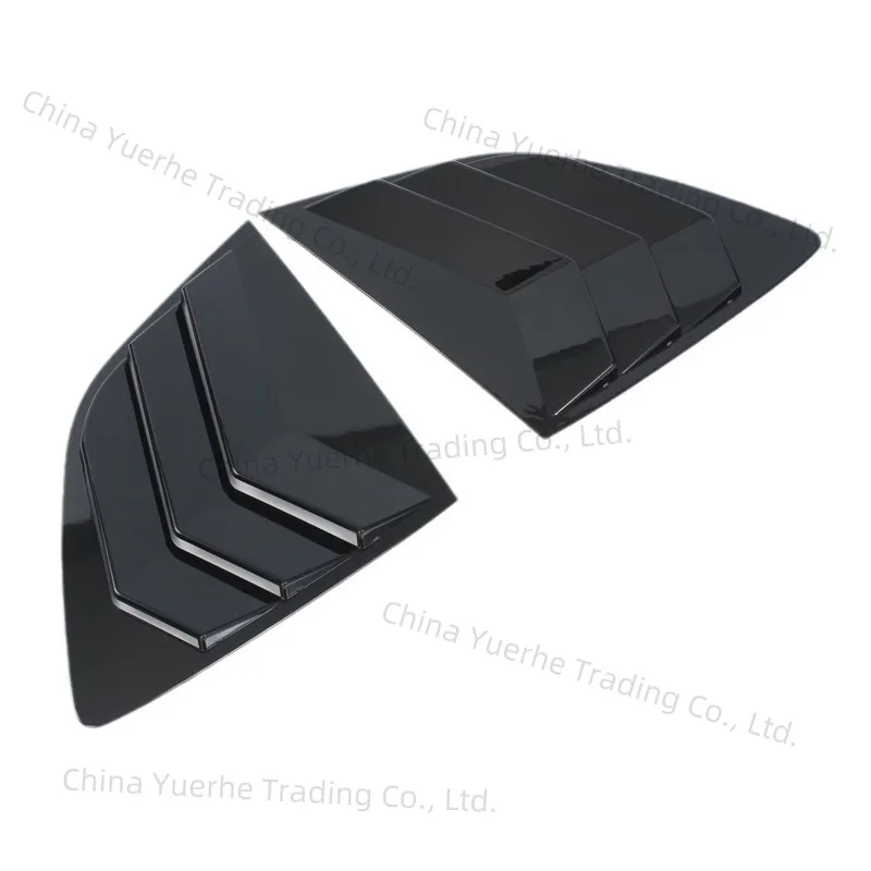 

Подходит для 23 Honda CRV, жалюзи заднего стекла, модифицированные аксессуары, треугольная крышка D-стойки из углеродного волокна, накладка на заднее окно