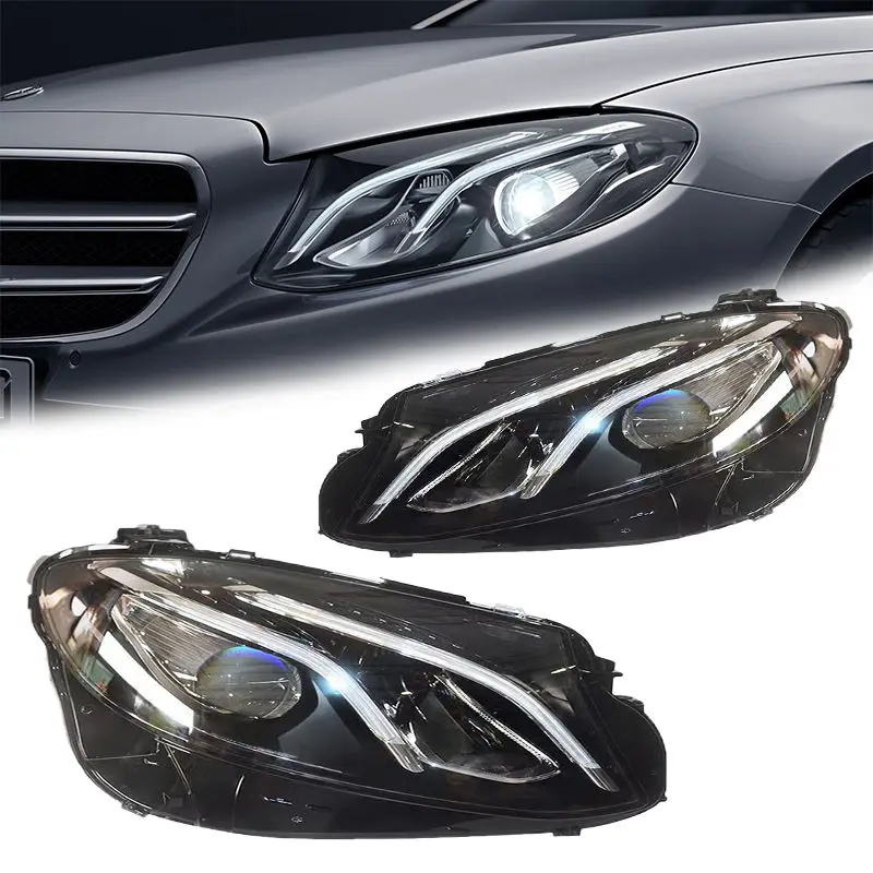 Edge Headlamp Led Auto Lighting System Plastic Headlight Assembly For Mercedes Benz Glk Class X204 W204 Headlight