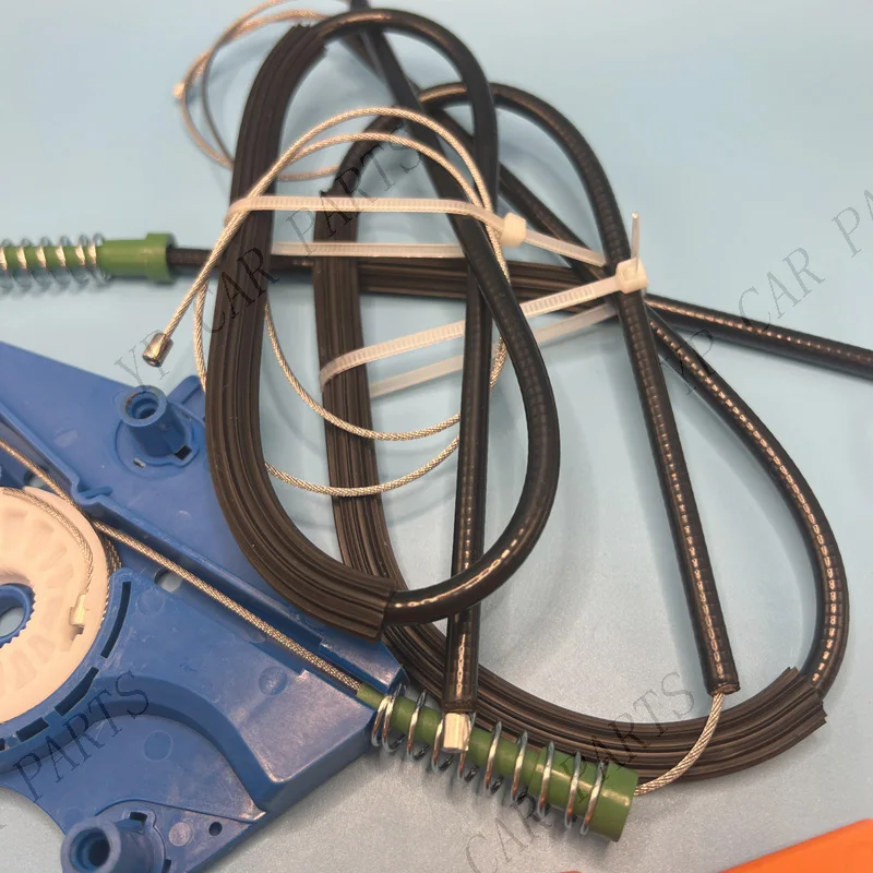 2000-2008 WINODW KIT FOR AUDI A4 B6/B7 WINDOW REGULATOR CABLES AND CLIPS FRONT-RIGHT SIDE