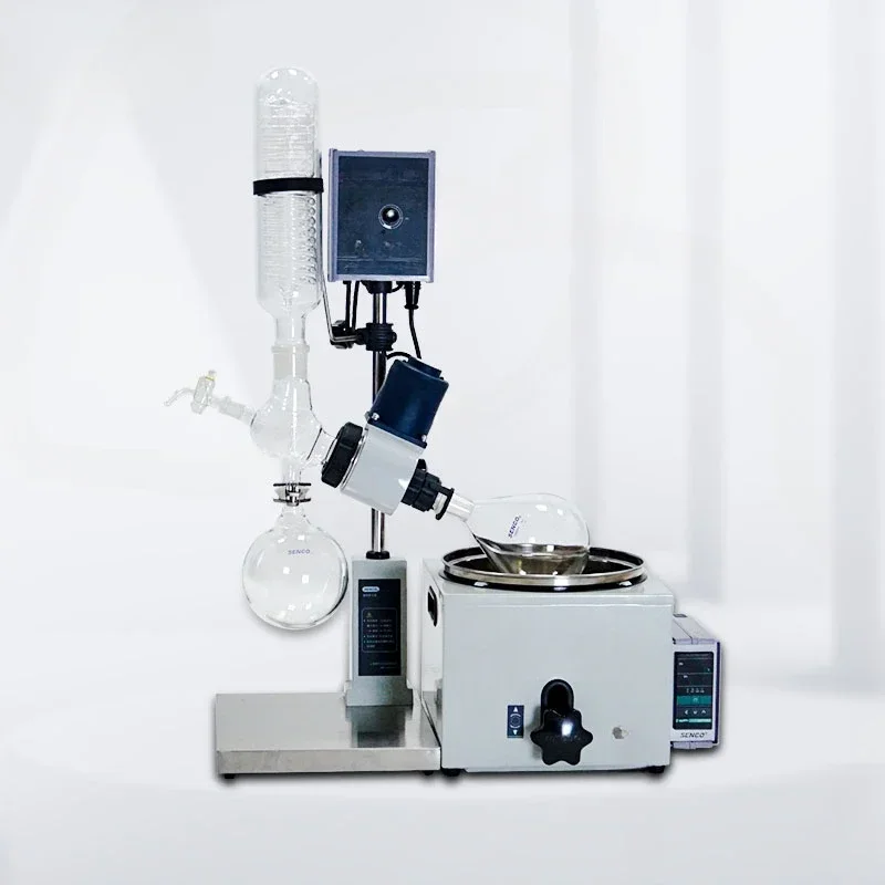 R2 R3 R5 1l 2l 3l 5l Rotary evaporator 133Pa liquid level, with durable high vacuum sealing design  factory quotation