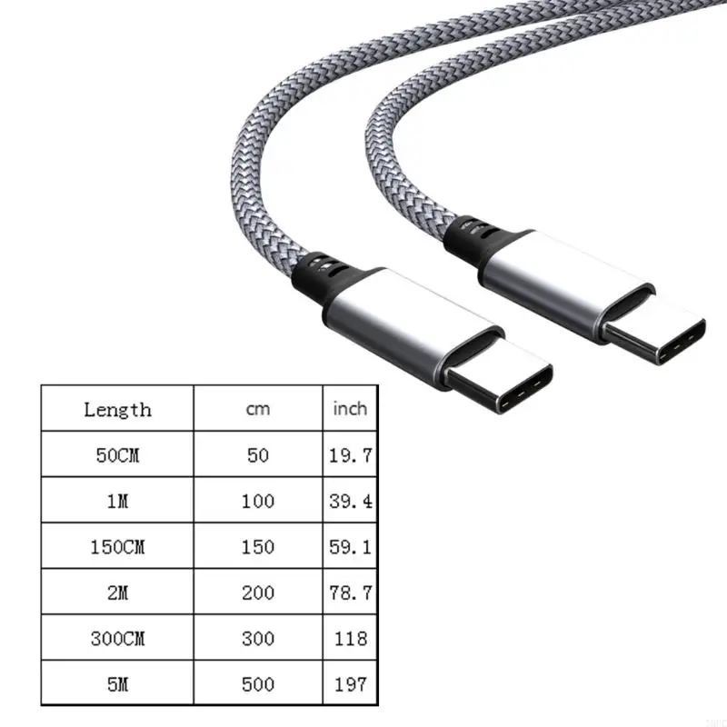 T8UC PD60W CABELA RÁPIDO TRANSFERÊNCIA 480 MBPS PAR