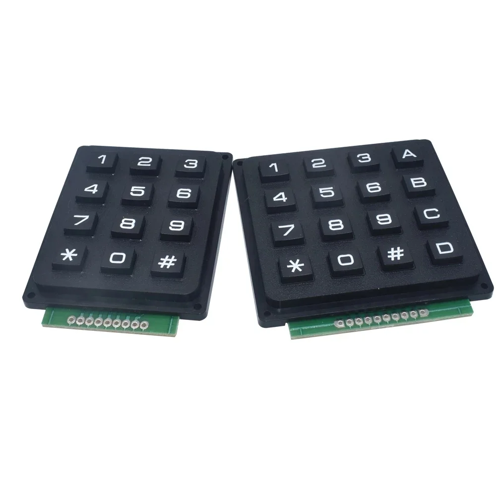Teclado Matrix Array Matrix 12 16 teclas 4*4 4*3 teclado con interruptor de membrana 4X4 4X3 teclado con interruptor de membrana para Arduino