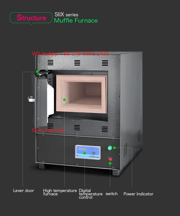 

Curing Industrial Composite for Sintering Metal 1200 High Temperature Muffle Furnace