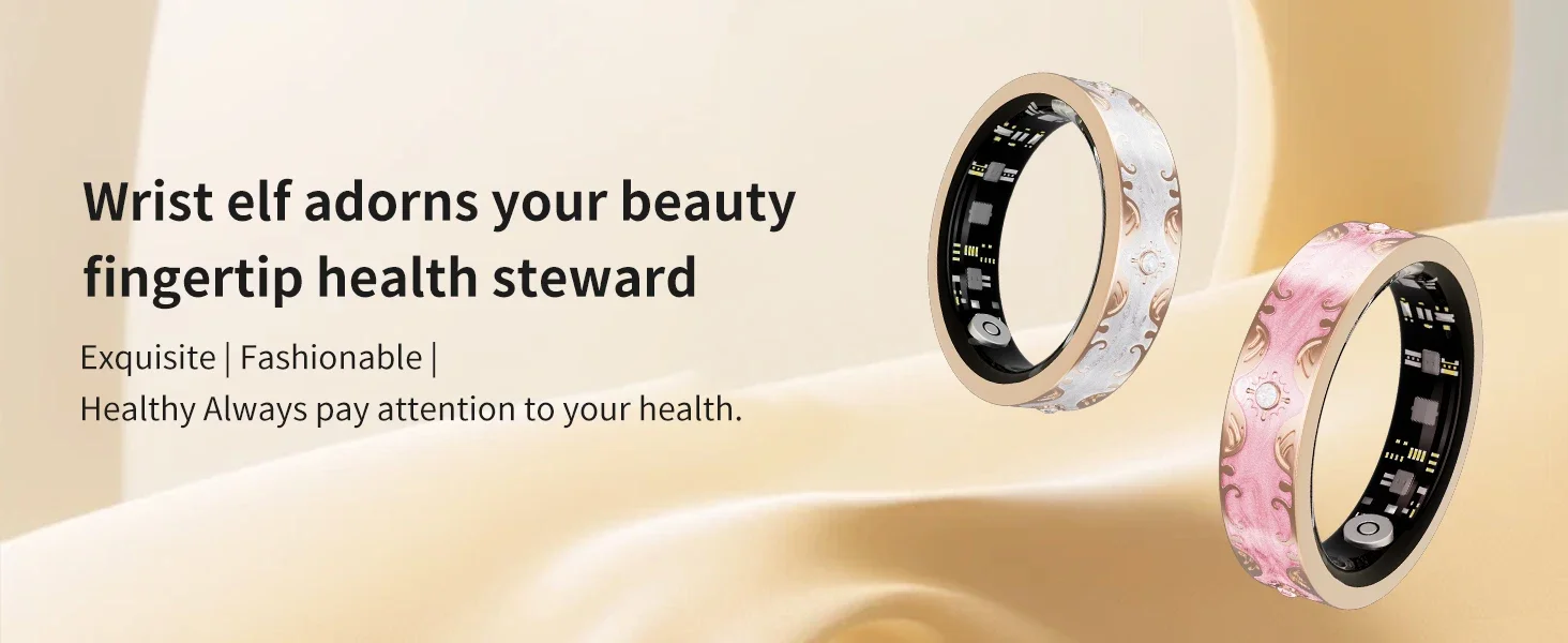 qino-new-smart-ring-women-enamel-heart-rate-blood-oxygen-sleep-tracker-128-sports-ip68-waterproof-menstrual-reminder-health-ring