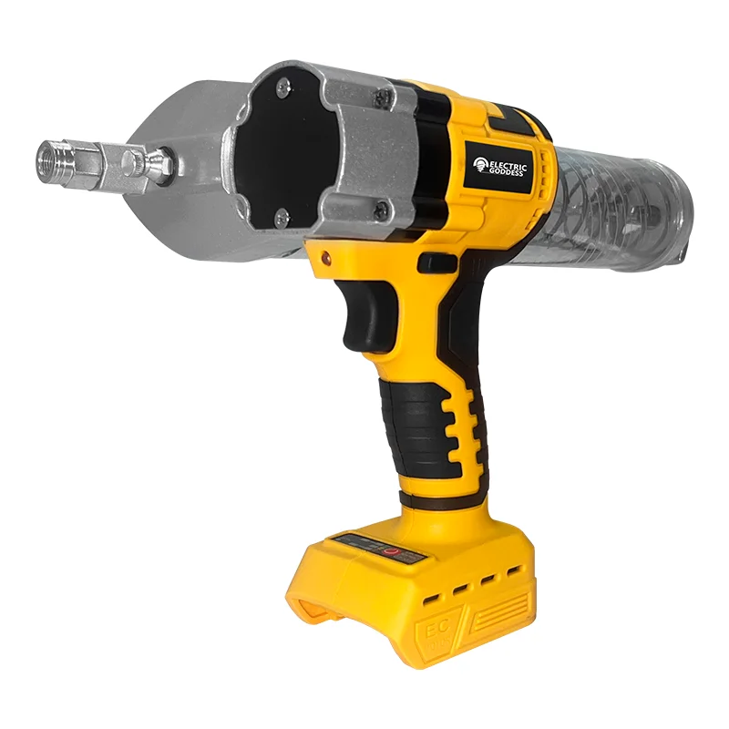 Electric Goddess LED Electric Grease Gun Oil Injector Fat Machine Electric Grease Gun Tools For Dewalt 20V Battery Pins