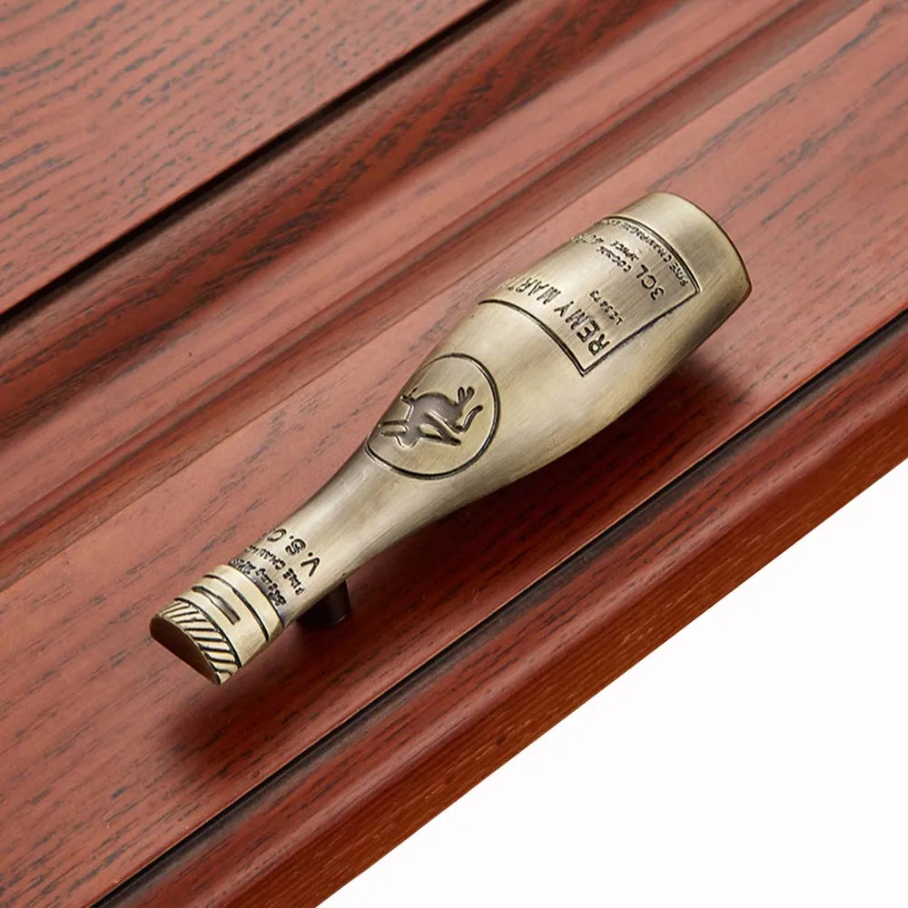 Bronze Vintage Wardrobe Dresser Cabinet Drawer Handles Furniture Hardware Pull handles Door Knobs