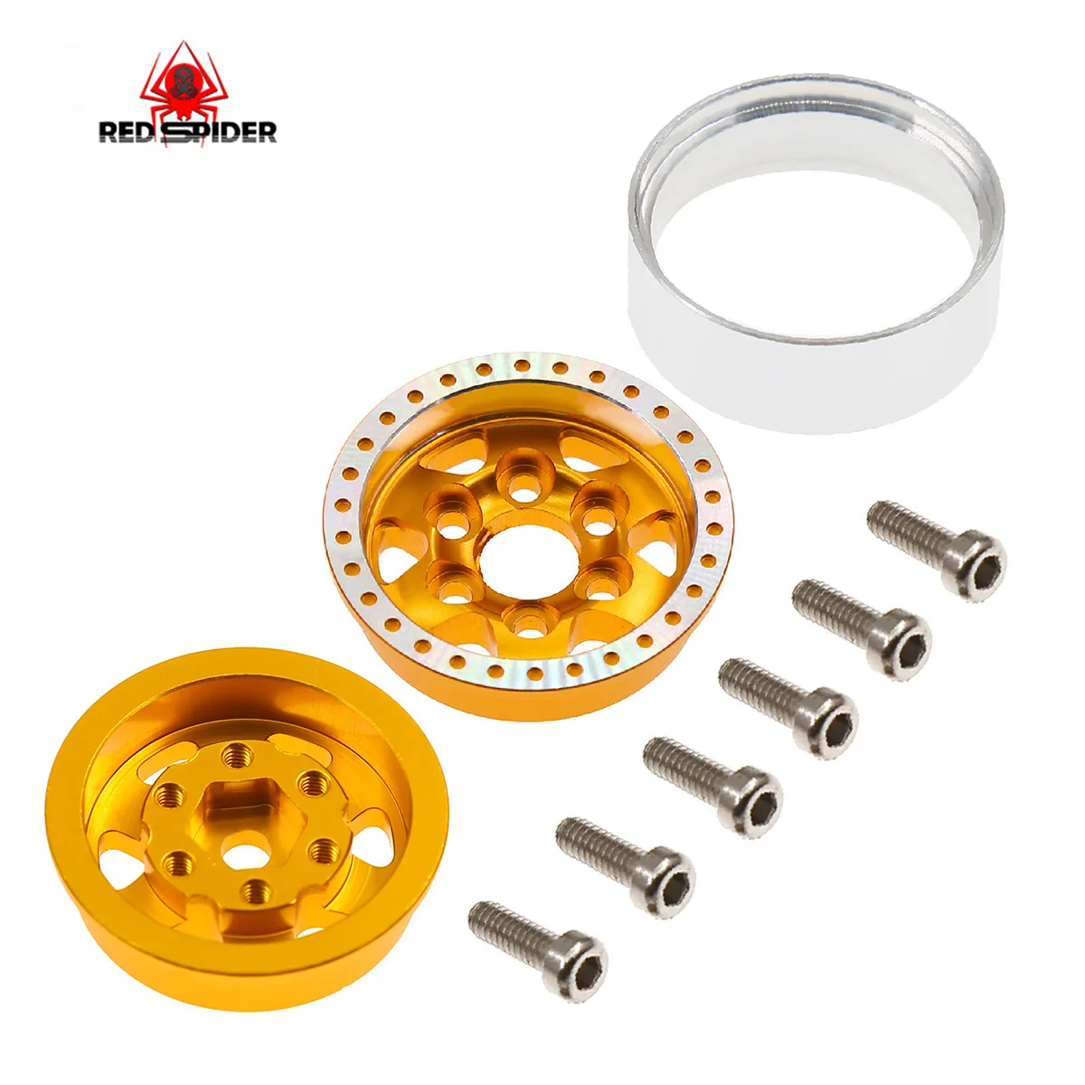 4psc 55mm pneu caminhão rastreador pele do pneu 7mm cubo da roda para fms 1/24 fcx24 rc carro metal atualização op acessórios peças