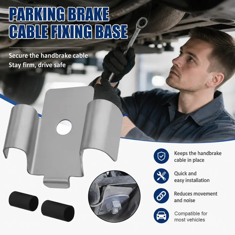 Parking Brake Cable Clip Retainer For BMW 1 2 3 4 Series F20 F30 F21 34406854898 Metal Car Interior Brake Cable Fixing Bracket