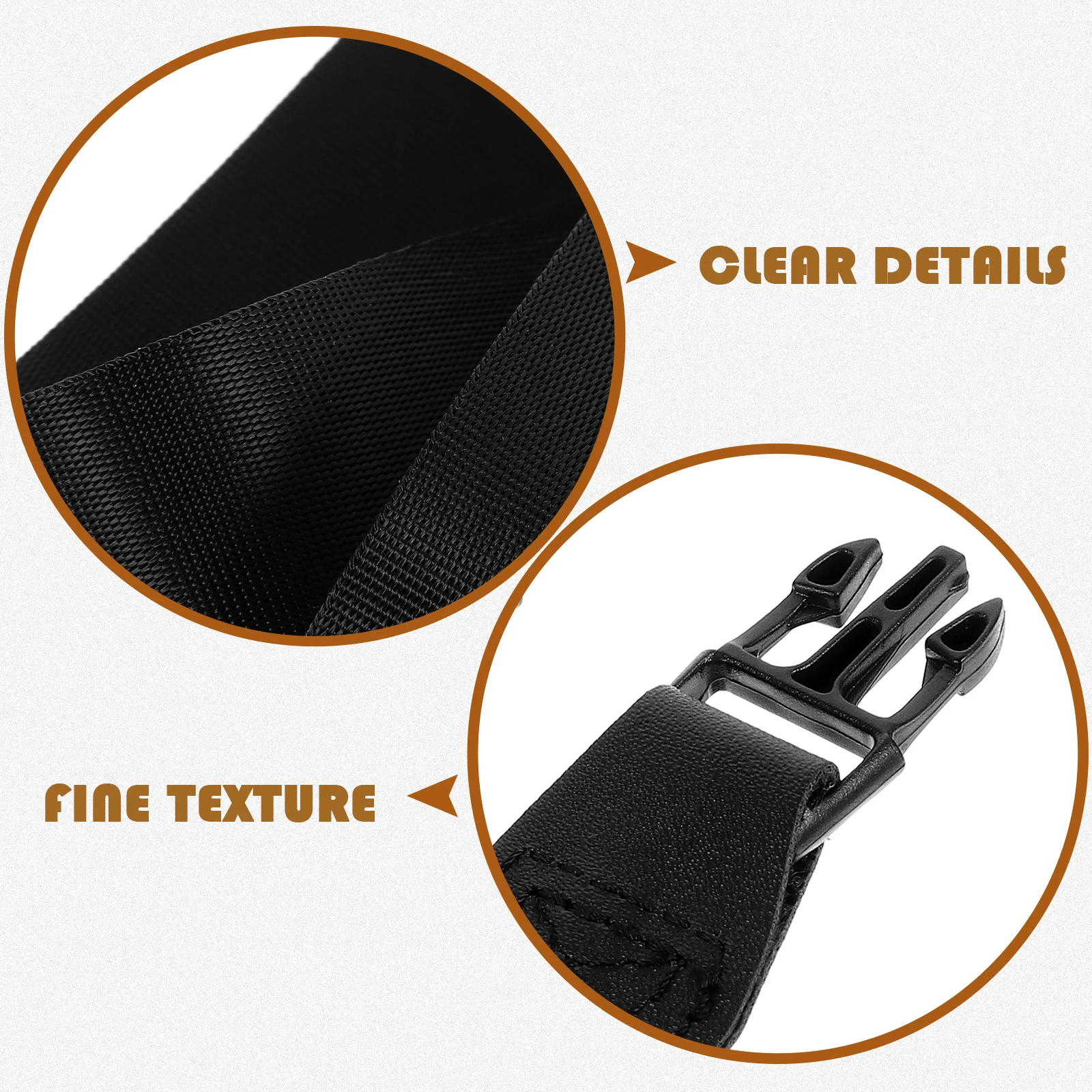 

4Pcs Adjustable Shoulder Strap Crossbody Bag Belt Lightweight Small Size Strong Bag Straps Shoulder Straps for Bags