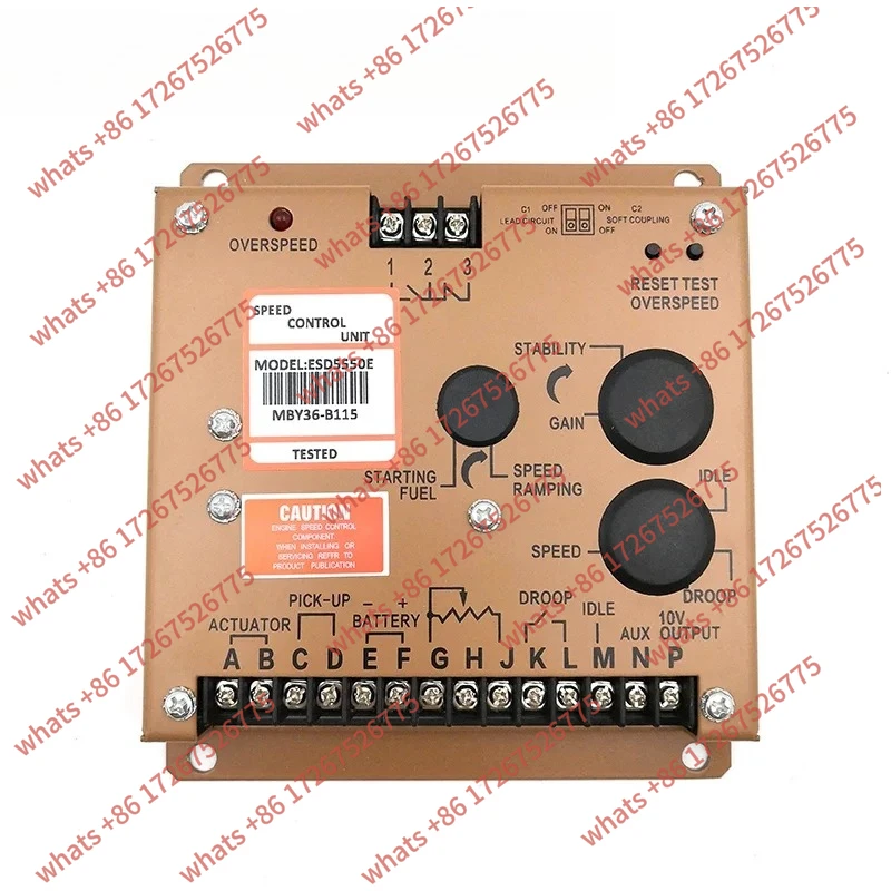 

ESD5550E unit control board low-speed protection function GAC5220 speed control board 5221