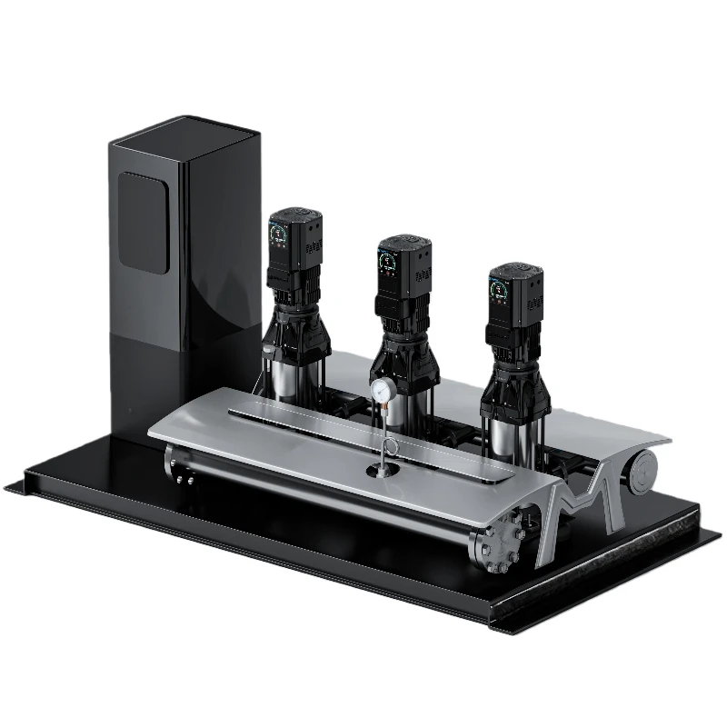 Skid Mounted Integrated Smart Heat Exchange Unit Central Heating HVAC Industrial Hot Water System