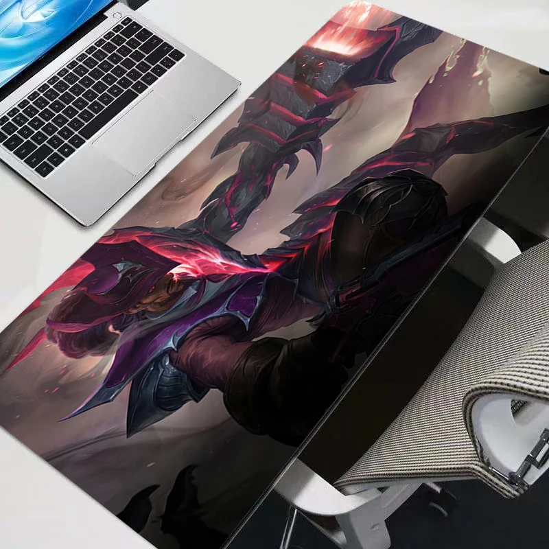 Large Gaming Mousepad League of Legends Lucian Multi-size Mouse Pad Computer Mouse Mat Desk Pads For PC Keyboard Mats Table Rug