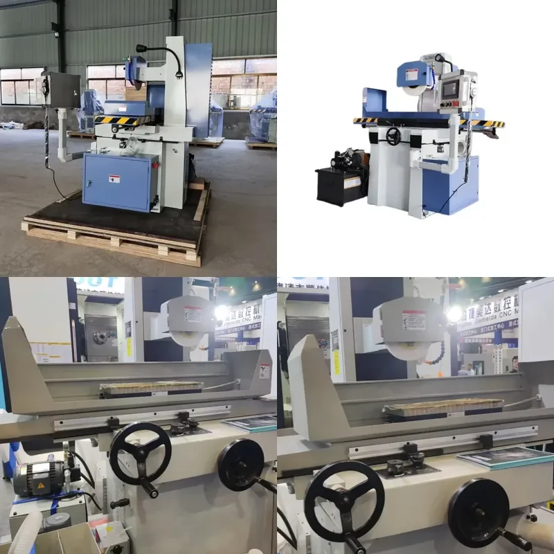 High Precision CNC Miniature Surface Grinder with Core Motor Assembly for Industrial Grinding Machine