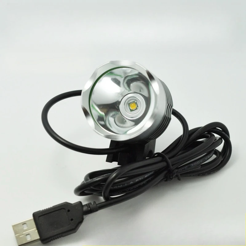 Looook Store USB High‑Power LED Head Light T6 LED Lamp Head for Power Bank Flashlight Bicycle Front Light