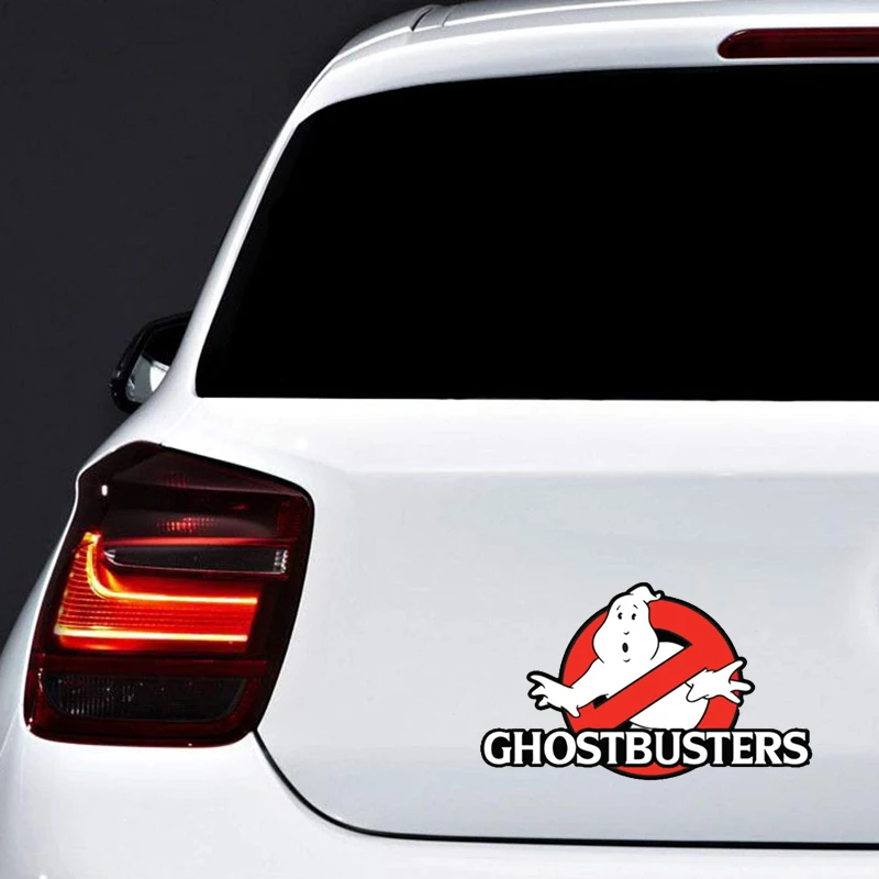 Funny Ghostbusters Car Sticker Waterproof Creative Laptop Motorcycle Car Body Bumper PVC Decal Auto Accessories Decoration