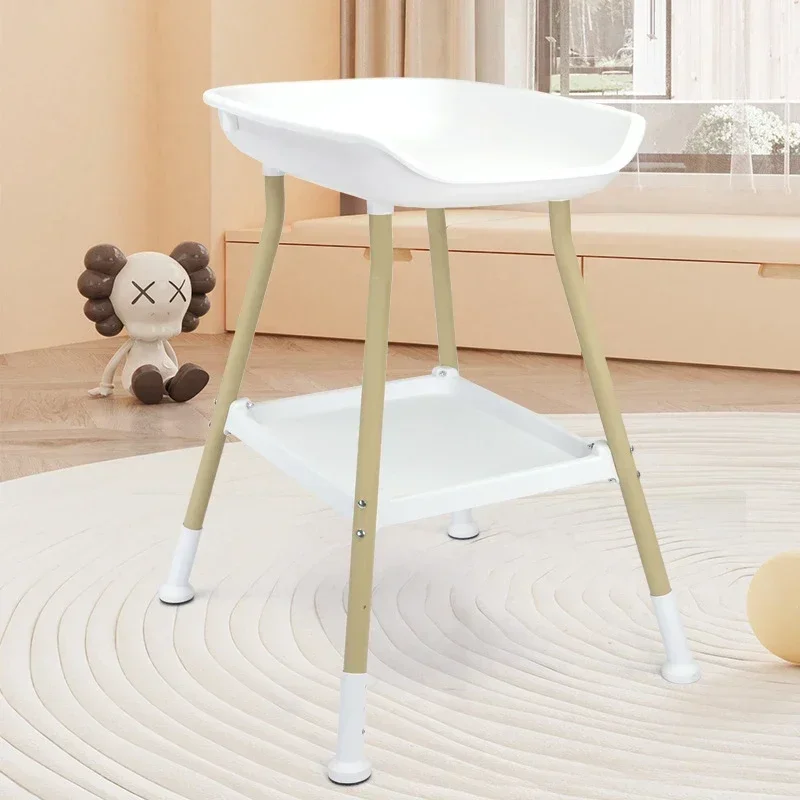 New Baby Care Table Baby Changing Table Confinement Center Supplies Adjustable Height and Low 2-in-1 Crib