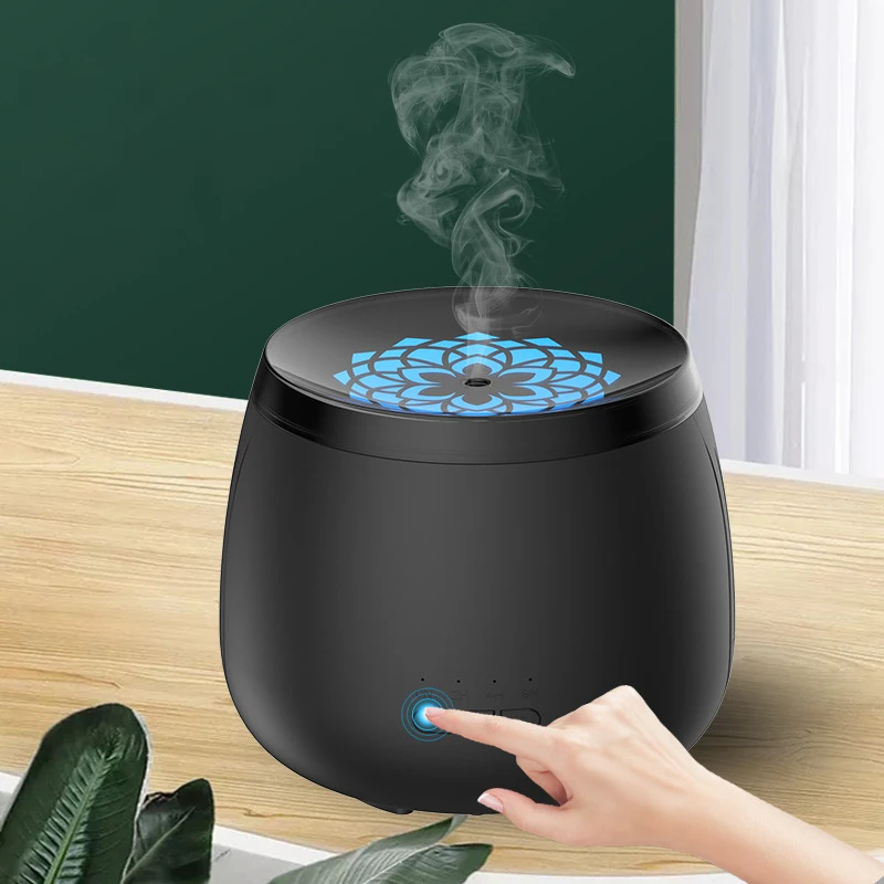 600ml Essential oil Diffuser With Remote Control Ultrasonic Air Humidifier Home Aroma Diffuser Humidifier No filter Rod Required