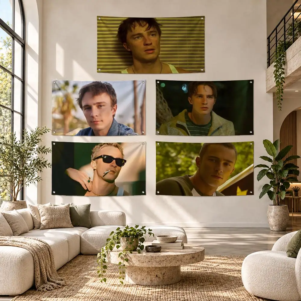 Actor Drew S-Starkey Flags Soft Durable Tapestry Skin-friendly Outdoor Party Home Living Room Bar Bedroom Decoration