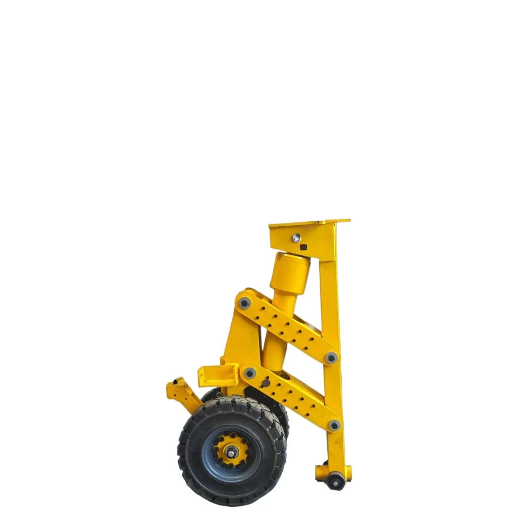 Tread pattern ODM custom traction rotary plate transportation large container casters