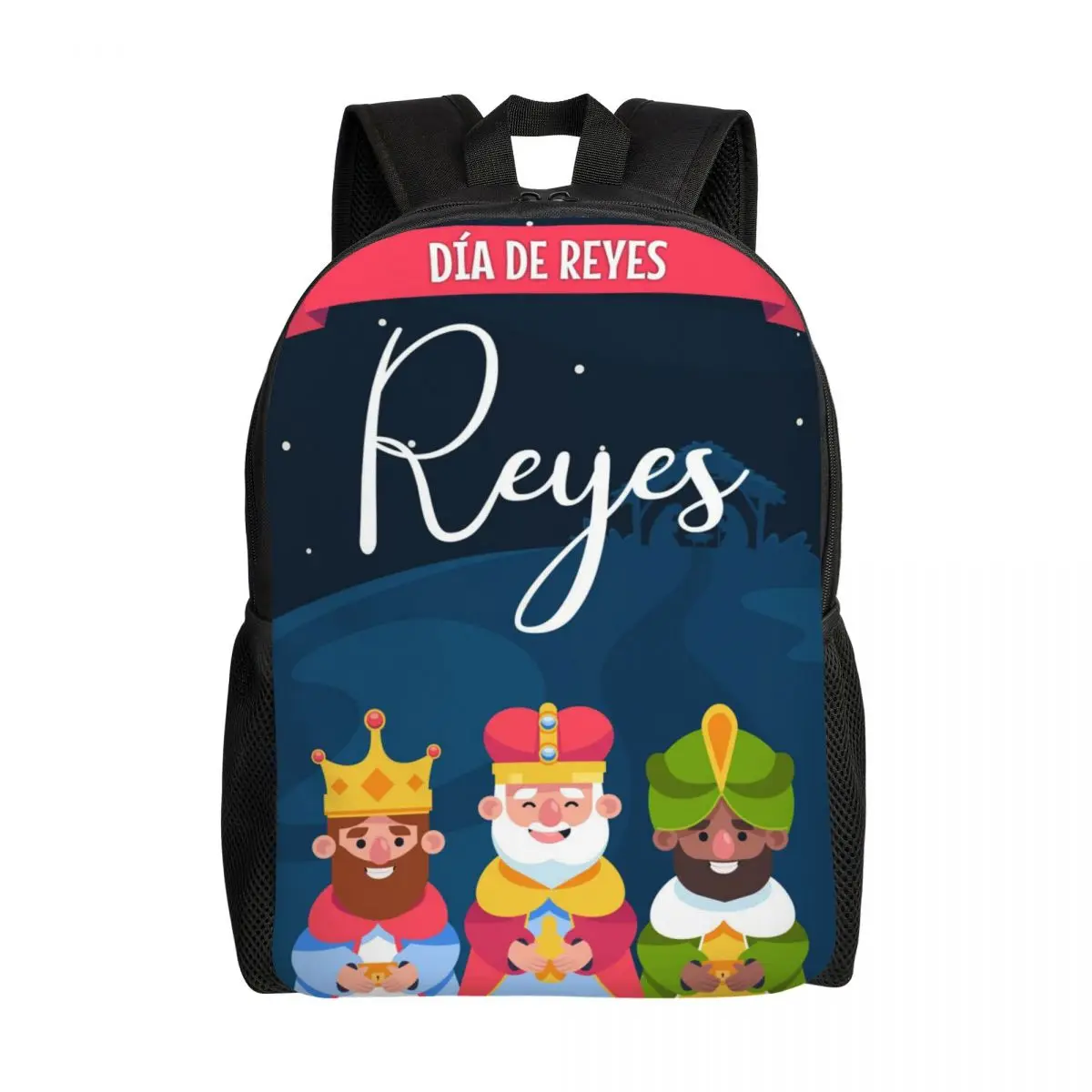 Kid's Dia De Los Reyes Magos Backpack Preschool Kindergarten Backpacks Bags for Boys and Girls