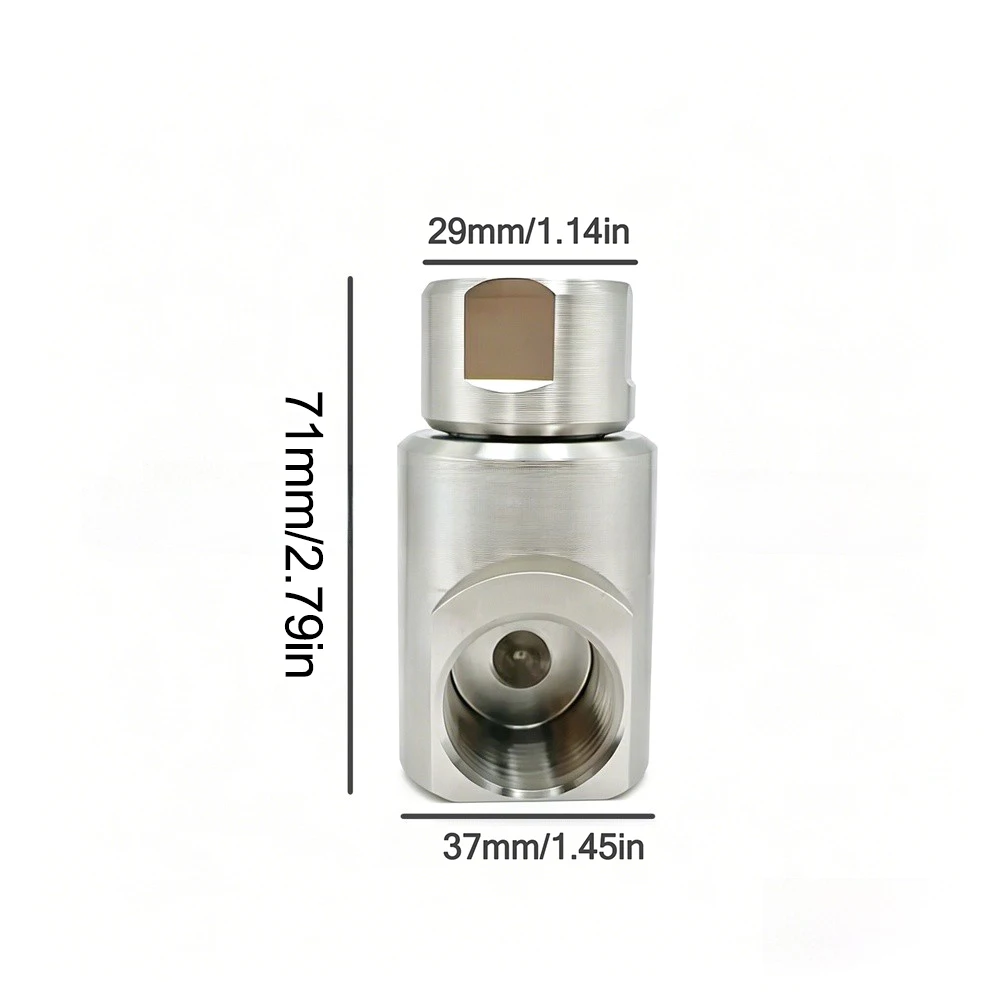 Welding 5000 PSI Swivel Swivel Joint Adapter Double Internal Teeth Wide Temperature Range Compact Space Saving