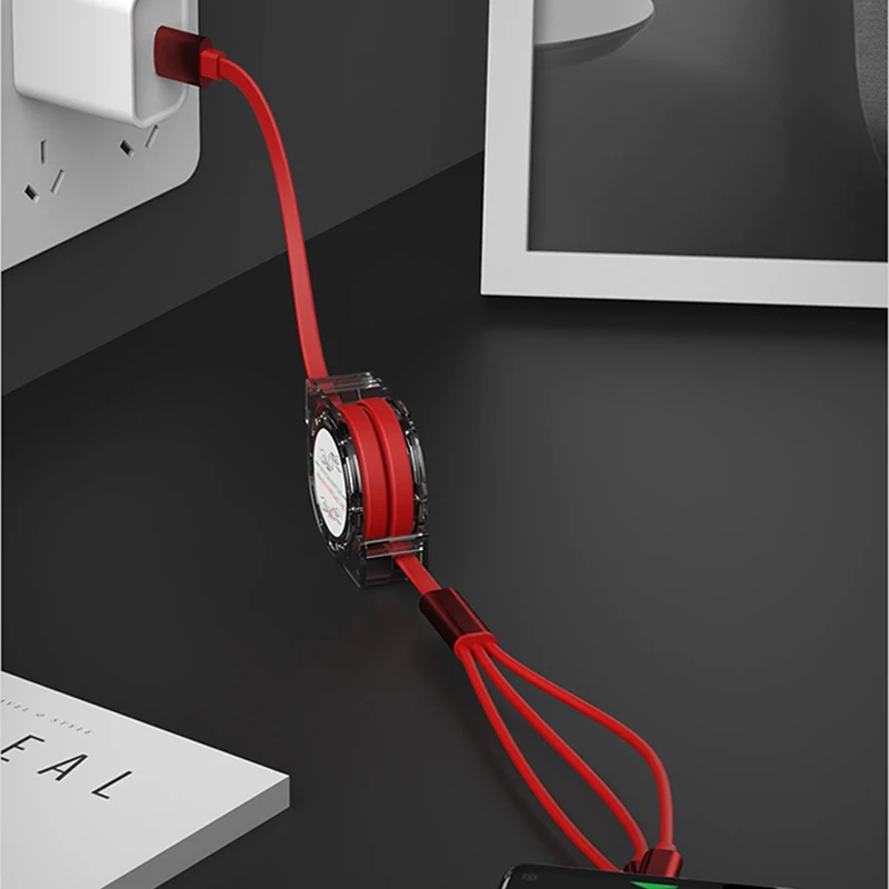 3 in 1 USB Cable Type C Micro USB Fast Charging Cable Android Quick Charge