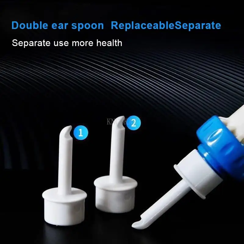 Practical Ear Suction Products For Big Children Electric Ear Suction Earwax Suction Earplugs Ear Cleaner Double Ear Spoon