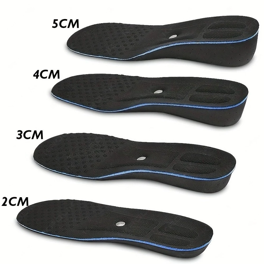 

1 Pair Magnetic Massage Arch Support Insoles - Invisible Height Increase, Lightweight EVA Foot Inserts for Comfort & Posture