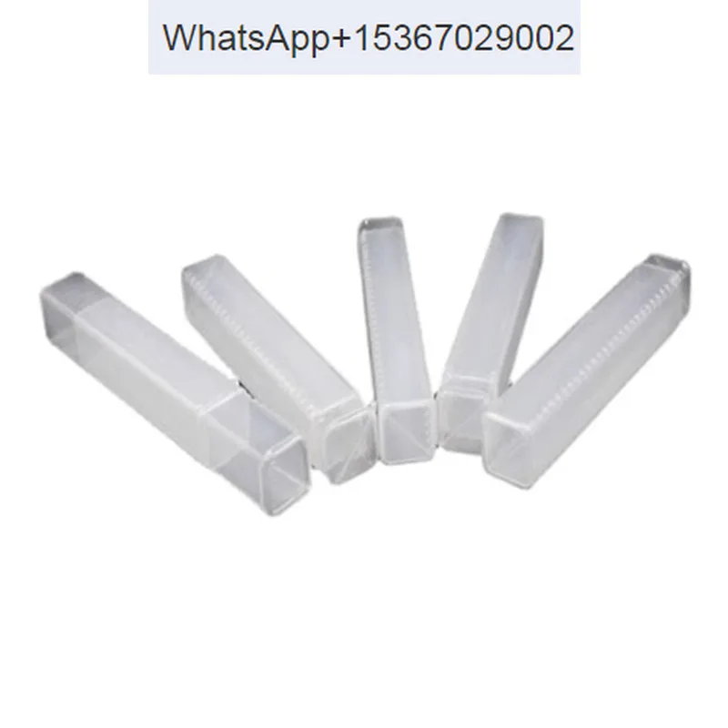 

200pcs Plastic Telescopic Packing Tube Square Telescopic Pack Tube For CNC End Mill Tool Packing