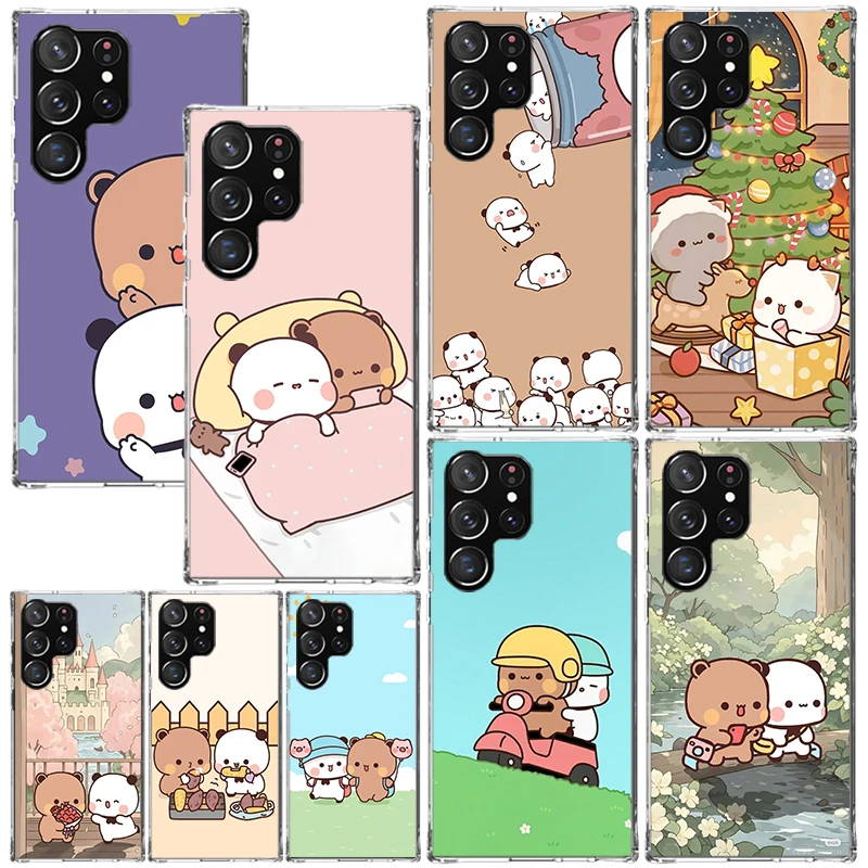 Bubu Dudu Cartoon Cute Phone Case For Samsung Galaxy S26 S25 Edge S24 FE S23 S22 Ultra S21 Plus S20 + Art Fundas Back Cover Gala