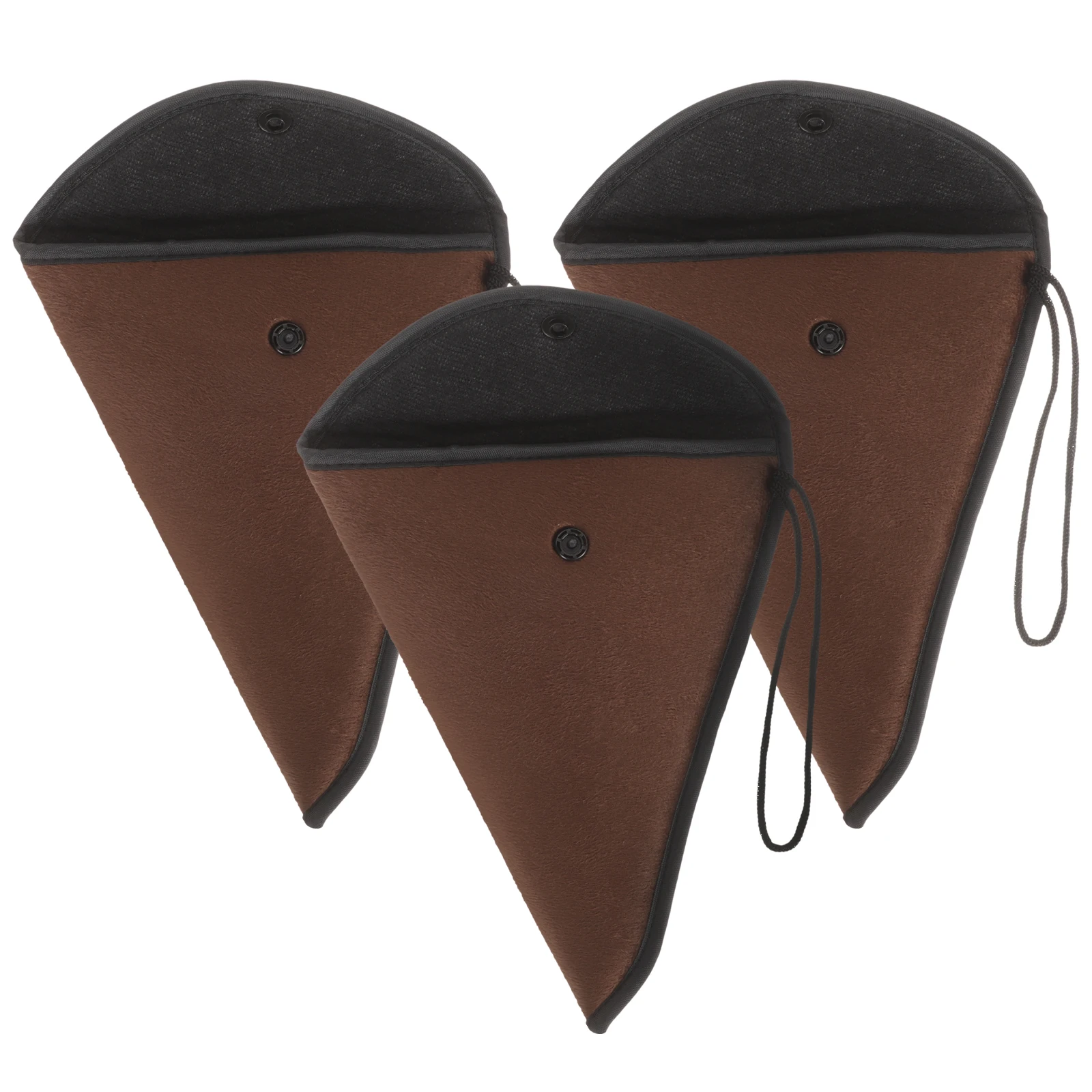 

3Pcs Ocarina Storage Holder Thickened Wear Resistant Portable Bag for 12 Holes Ocarina Travel Protection Anti-Lost Storage Bag