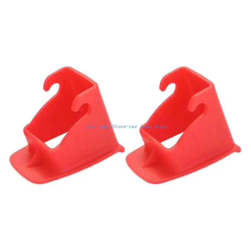 

RXJE 1Pair Car Baby Belt ConnectorLatch Guide Grooves Safety Belt Accessory