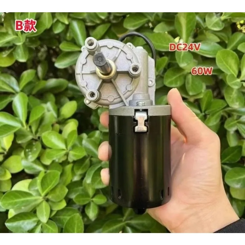 4V worm gear deceleration drive motor, with self-locking characteristics, support forward and reverse operation, high torque