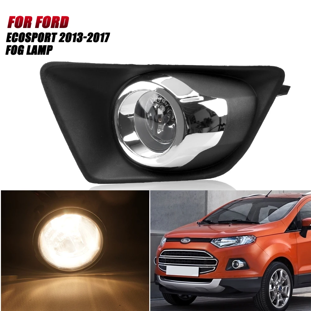 

Front Bumper Fog Lamp Upgrade Kit FOR FORD ECOSPORT 2013/2014/2015/2016/2017 Version Additional Foglight Set