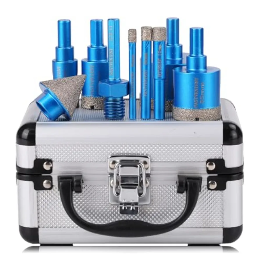 

Diamond Drill Bits Set Tile Hole Saw Diamond Hole Saw 6/8/10/20/25/35/50mm35mm5/8-11 Beveling Chamfer Bit 1pc SDS Adapter for G