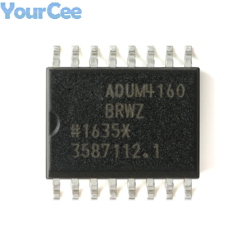 5pcs/1pc ADUM4160BRWZ-RL ADUM4160 ADUM4160BRWZ 4160 SOIC-16 Full Speed/Low Speed USB Digital Isolator Chip ic