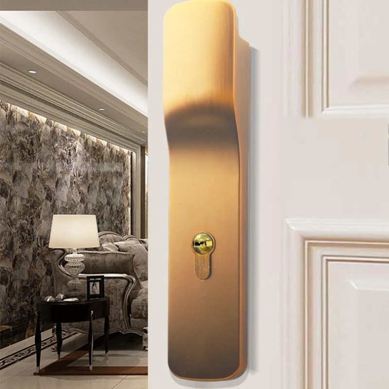 bedroom-magnetic-silent-indoor-solid-wood-door-minimalist-hidden-handle-press-lock