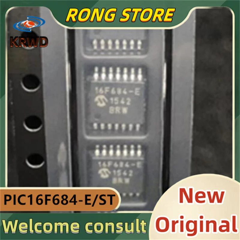 

5PCS 16F684-E New and original PIC16F684-E/ST PIC16F684 PIC16F684-E TSSOP-14