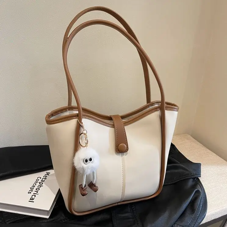 

Высококачественная женская сумка-тоут в стиле ретро 2025 года, новый стиль, большая вместительная модная сумка-тоут, модные женские сумки