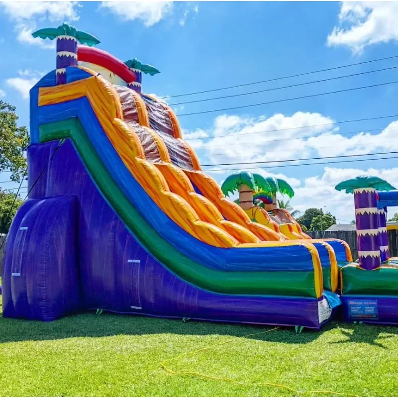 

Надувная водная горка для вечеринок из ПВХ, большая, модель 2026 года