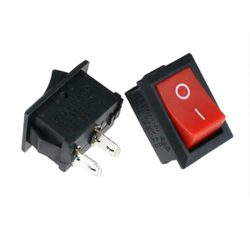 5Pcs KCD1 3 Pin 4 Pin 6 Pin 21*15mm ON-OFF Boat Car Rocker Switch 6A/250V AC 10A/125V AC Switch DIY