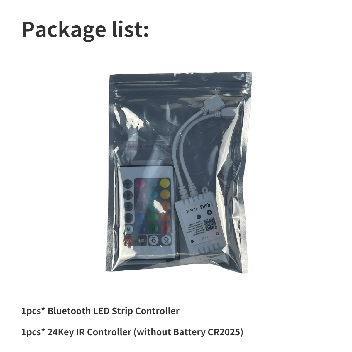 CozyLife – contrôleur intelligent 4 broches RGB + CW + WW pour bande lumineuse LED 2835/5050, commande réglable par application Bluetooth, commande vocale Google Alexa